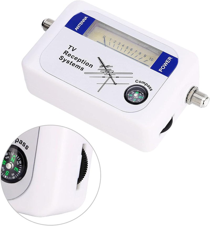 HEITIGN Mini Finder Digital Aerial Terrestrial TV Antenna Strength Meter Detector Receiver Frequency Range 170-860MHz - Image 4